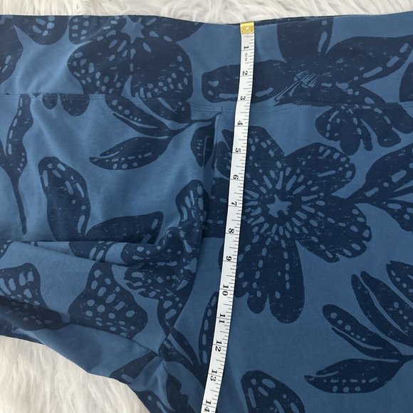 Sonoma Womens Cropped Leggings 3X Floral Oeko-Tex Comfort Stretch - Picture 8 of 12